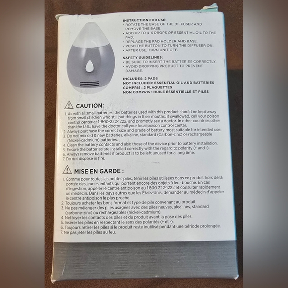 b+pure Portable Aroma Diffuser - Picture 4 of 7